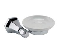 RAK Ceramics Rak Washington Traditional Soap Basket With Ceramic Soap - Chrome