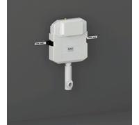 RAK Ceramics Regular Front Flush Concealed Cistern | White | Metal | 120mm