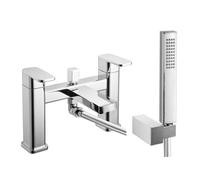 RAK Ceramics Resort Bath Shower Mixer Tap | Chrome | Brass | 180mm x 132mm x 141mm