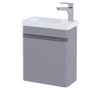 RAK Ceramics Resort Cloakroom Vanity Unit | Matt Mushroom | MDF | 450mm