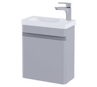 RAK Ceramics RAK-Ceramics Resort 450 Cloakroom Basin Unit in Matt Stone Finish: Matt Stone