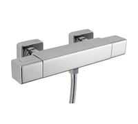 RAK Ceramics Resort Exposed Wall Mounted Thermostatic Shower Valve | Metal | 291mm x 54mm x 74mm
