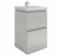 RAK Ceramics Resort Floor Standing Vanity Unit | Matt Grey | MDF | 550mm