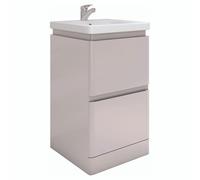 RAK Ceramics Resort Floor Standing Vanity Unit | Matt Mushroom | MDF | 500mm