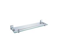 RAK Ceramics Resort Glass Shelf | Chrome | Metal | 520mm x 50mm x 128mm