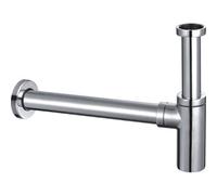 RAK Ceramics Round Bottle Trap Waste | Chrome | Brass | 320mm