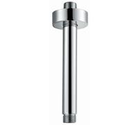 RAK Ceramics Round Brass Ceiling Arm | Chrome | Metal | 250mm
