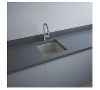 RAK Ceramics Silvia Matt Greige Drop In Kitchen Sink | Matt Griege | Fire Clay | 450mm