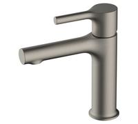 RAK Ceramics Sorrento Basin Mixer Tap | Brushed Nickel | Metal | 47mm x 177.7mm x 158.5mm
