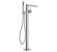RAK Ceramics Sorrento Freestanding Bath Shower Mixer Tap | Chrome | Brass | 207mm x 872mm x 314mm