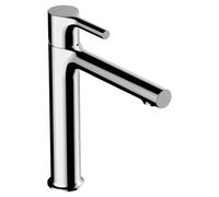 RAK Ceramics Sorrento Mid Height Basin Mixer Tap | Chrome | Metal | 47mm x 238mm x 208.5mm