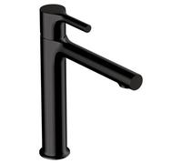 RAK Ceramics Sorrento Mid Height Basin Mixer Tap | Matt Black | Metal | 47mm x 238mm x 208.5mm