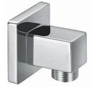 RAK Ceramics Square Elbow Wall Outlet | Chrome | Metal | 28mm x 56mm x 28mm