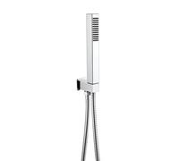 RAK Ceramics Square Shower Handset Wall Bracket Kit | Metal | 50mm x 222mm x 74mm