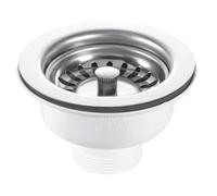 RAK Ceramics Stainless Steel Basket Strainer Waste | Chrome | Brass | 60mm