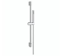 RAK Ceramics Stainless Steel Single Function Slide Rail Kit without Wall Outlet | Chrome | Brass | 112mm x 70mm x 585mm