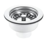 RAK Ceramics Stainless Steel Strainer Waste | Chrome | Brass | 90mm