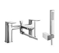 RAK Ceramics Summit Bath Shower Mixer Tap | Chrome | Brass | 216mm x 126mm x 144mm