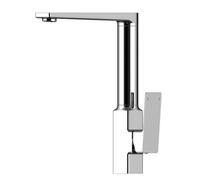 RAK Ceramics Venice Side Lever Kitchen Sink Mixer Tap | Chrome | Brass | 98.5mm x 305mm x 211mm