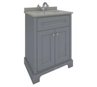 RAK Ceramics Washington 2 Door Basin Unit | Grey | MFC | 600mm
