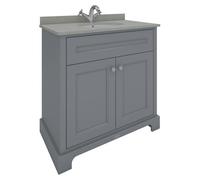 RAK Ceramics Washington 2 Door Basin Unit | Grey | MFC | 800mm