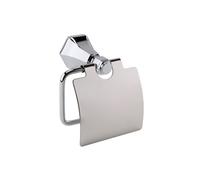 RAK Ceramics Washington Toilet Roll Holder | Chrome | Brass | 146mm x 139mm x 97mm