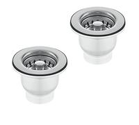 RAK Chrome Double Waste Kit for The Belfast Kitchen Sink Double Bowl GOSINK10