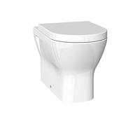 RAK Resort Back to Wall Rimless WC Toilet Pan & Soft Close Seat