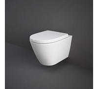 RAK Resort Wall Hung Rimless Pan - Soft Close Seat