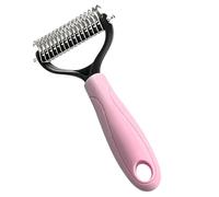 Rake To Remove Undercoat From Double Sided Grooming Comb