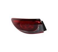 Rakepmb Car Tail Light Outer Car Rear Bumper Tail Light Assembly Brake Stop Reverse Lamp Taillamp Assy With Bulb For Mazda 6 For Atenza 2017 2018 2019 Rear Lights Assembly Accessory(Outer Left)