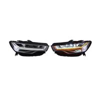 Rakepmb Headlight Assembly HeadLamp 1 Pair LED Headlight Assembly DRL Turning Light Front Head Lights For A6 C7 2012 2013 2014 2015 2016 2017 2018 Car Headlights(2012-2015 H)