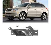 Rakepmb Interior Doors Handles for Chevy for Captiva for Sport 2012 2013 2014 2015 Latest Left Interior Door Handle Chrome Trim Parts 96660863 Inner Door Handle(Black Plated Left)