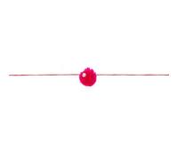 Rakhi for Brothers Set of 20 Raksha Bandhan Thread Rakhi Simple Pompom Bracelets Dora Dori for Bhaiya Brother on Rakhi Hindu Indian Festival Rakhadi (Pink)