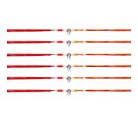 Rakhi Thread for Brothers Set of 6 Raksha Bandhan Rakhi Oxidised Ganesh Beaded for Bhaiya Brother on Rakhi Hindu Indian Festival Handmade Rakhari Rakhadi Threads