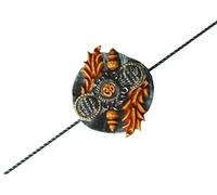 Rakhi Thread Raksha Bandhan Traditional Grey Rakhi with Om and Kalasha Hindu Indian Festival Wrist Band Rakhi Friendship Bracelet Raksha Bandhan Gift Rakhi Bracelet for Brother