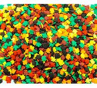 Raking in the Fall-Decorating Edible Cake cupcake Cookies Confetti Sprinkles Autumn Leaves Fall Leaf Blend Mix Sprinkles Harvest Thanksgiving Fall Autumn sprinkle - 4 OZ