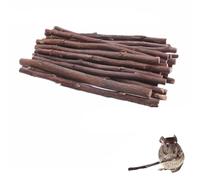 Rakiuty Apple Chew Sticks, Natural Apple Sticks for Small Pets, Rabbit, Guinea Pig, Hamster, Rodent Chew Toy
