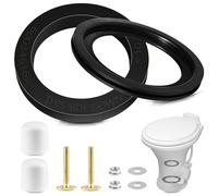 Rakiyada RV Toilet Seal Kit Compatible with Dometic 300 310 320 Thetford and Camper, RV Toilet Parts Replacement for 385311658 Toilet Flush Seal and 385311652 Toilet Base Seal