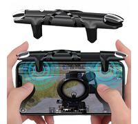 Rakizbe Mobile Game Triggers, High Frequency Click Shoot Aim Gaming Controller for PUBG Mobile/Knives Out/Call of Duty