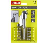 RAKRAD11 Right Angle Drill Adapter + Bits (11 piece)