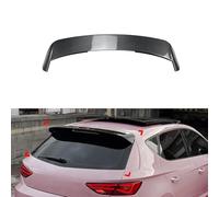 RAKTDA Car Rear Spoilers For Seat Leon MK3 Standard Edition, ABS Rear Roof Spoiler Car Modification Replacement Spoiler, Tail Trunk Wing, carbon fiber texture