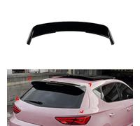 RAKTDA Car Rear Spoilers For Seat Leon MK3 Standard Edition, ABS Rear Roof Spoiler Car Modification Replacement Spoiler, Tail Trunk Wing,Piano black