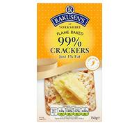 Rakusen's 99% Fat Free Crackers 150g
