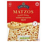 Rakusen's Matzos Flame Baked Kosher for Passover 300g (Pack of 2)