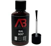 RAL 8017 Chocolate Brown Touch Up Paint Bottle 30ml With Brush Multi Use Window Door Metal Plastic Outdoor