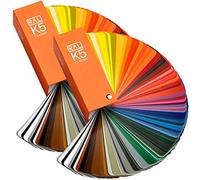 RAL K5 colour fan, two book set, satin and gloss