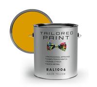RAL1006 Maize Yellow Direct To Metal 1k Brush or Spray On Paint Gloss Smooth Finish Exterior & Interior (All-in-One Primer, Undercoat & Topcoat - Corrosion & Rust Resistant)