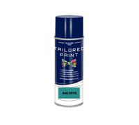 RAL5018 Turquoise Blue Gloss Enamel Aerosol Paint Can Paint RAL Colour Code For Wood, Metal, Plastic, PVC, UPVC, Fascia Boards - Indoor & Outdoor