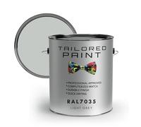 RAL7035 Light Grey 100ml Direct To Metal 1k Brush or Spray On Paint Gloss Smooth Finish Exterior & Interior (All-in-One Primer, Undercoat & Topcoat - Corrosion & Rust Resistant)